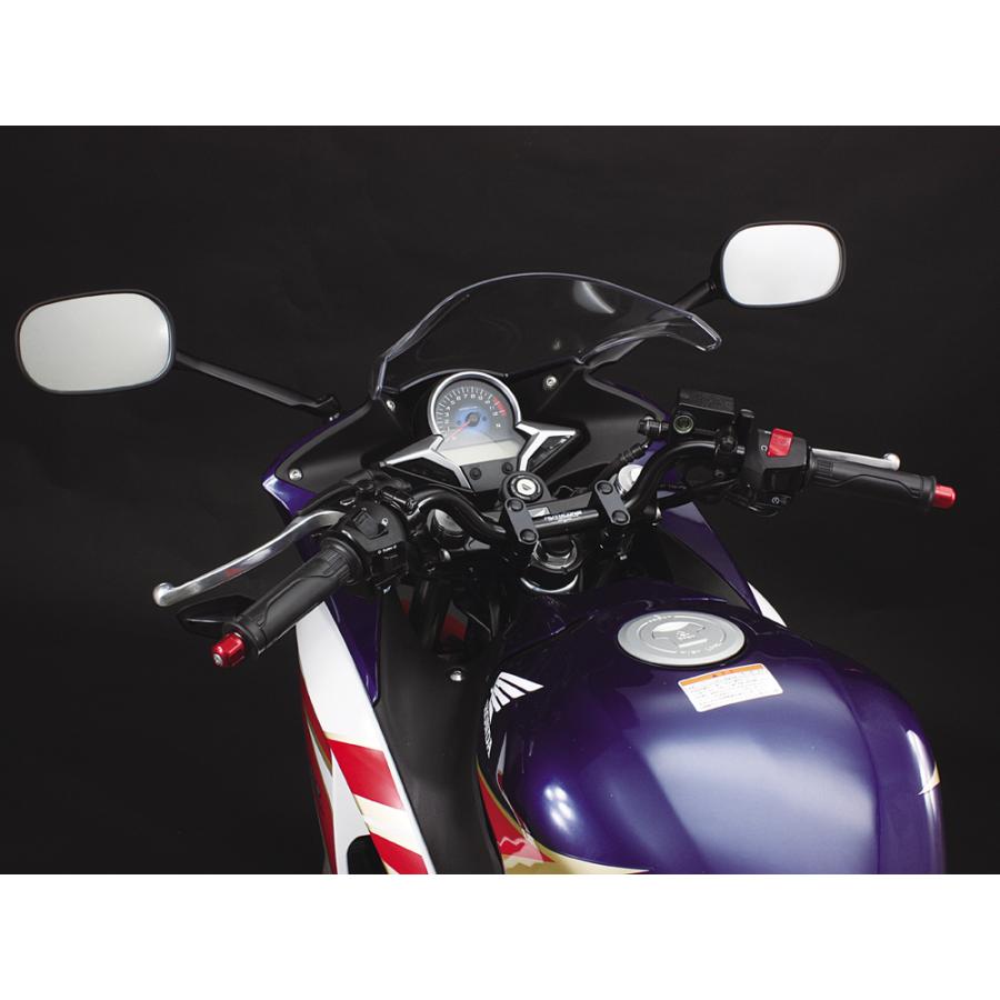 ハリケーン バーハンドルkit CBR250R(-13 MC41) ABS車可 ブラック