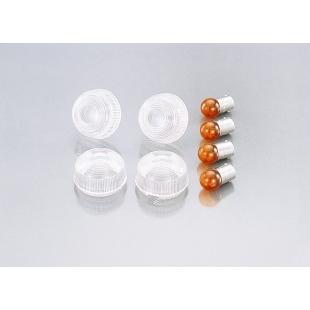 キタコ ウインカーレンズSET クリア 807-0744000 : あっぷおん