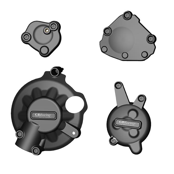GBRacing エンジンカバーセット YZF-R1 (07-08) EC-R1-2007-SET-GBR 