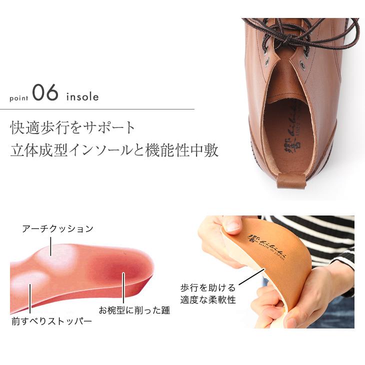 ワークブーツ シークレットシューズ 本革 国産 牛革 ソフトタンク