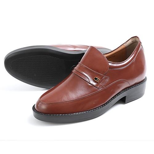 シークレットシューズ ビジネスシューズ スリッポン 本革 国産