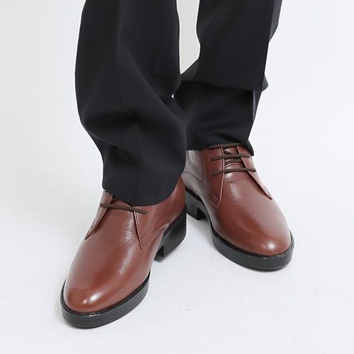 シークレットブーツ ビジネスブーツ 本革 国産 日本製 牛革 ソフト