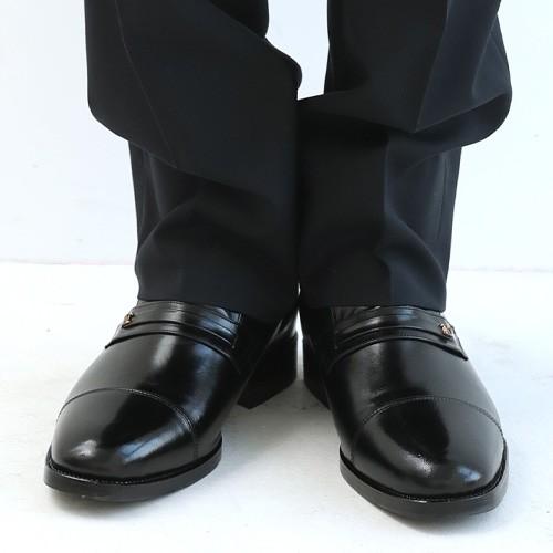 シークレットシューズ 幅広 ビジネスシューズ ワイド 柔らか 5cm