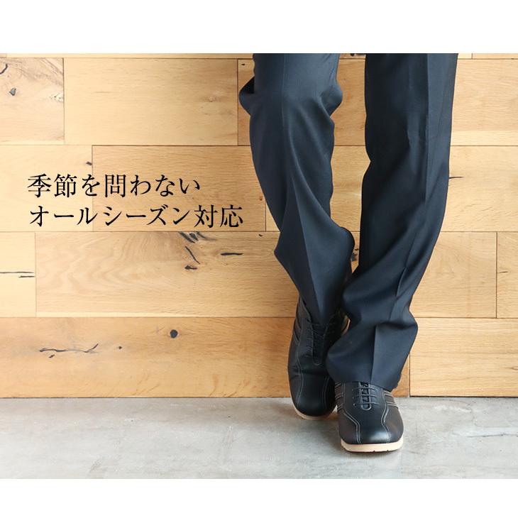 シークレットスニーカー レザースニーカー メンズ 本革 国産 牛革