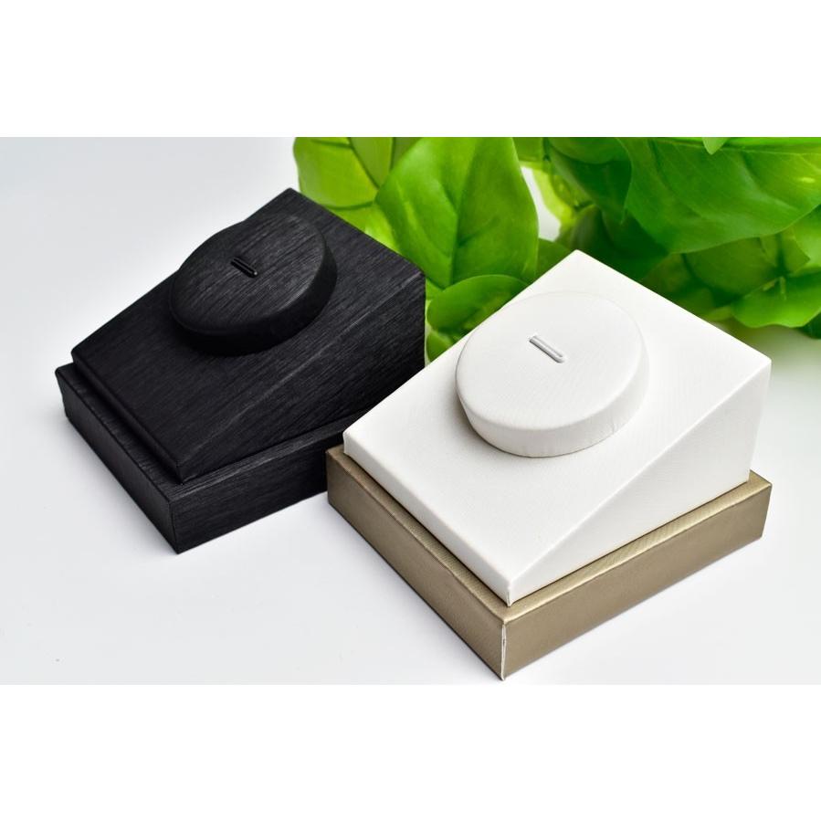 高級 ブレスレット 什器 陳列 台座 ブラック ホワイト 天然石