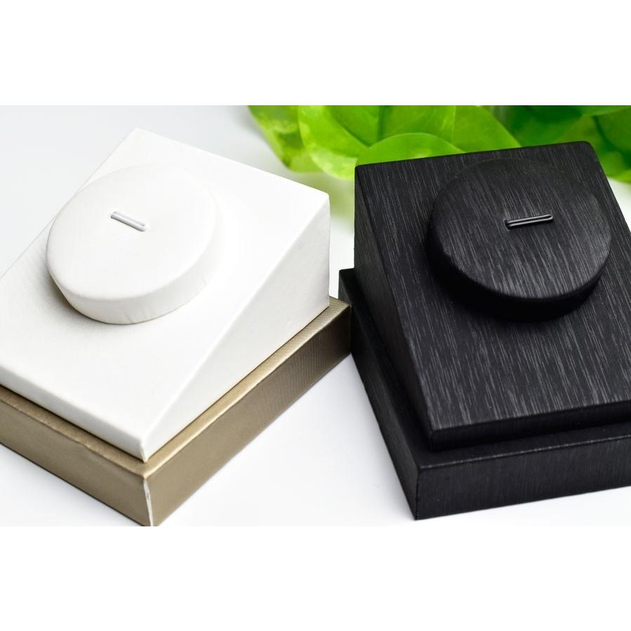 高級 ブレスレット 什器 陳列 台座 ブラック ホワイト 天然石