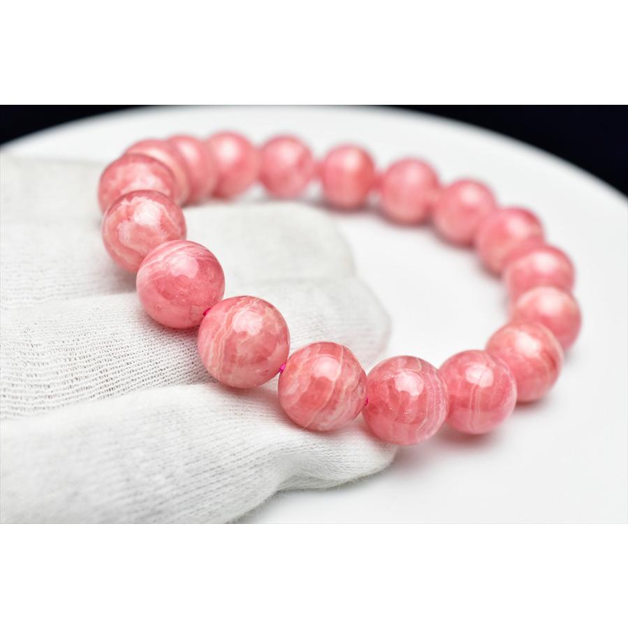 インカローズ (約11mm×18珠) ロードクロサイト ブレスレット 数珠