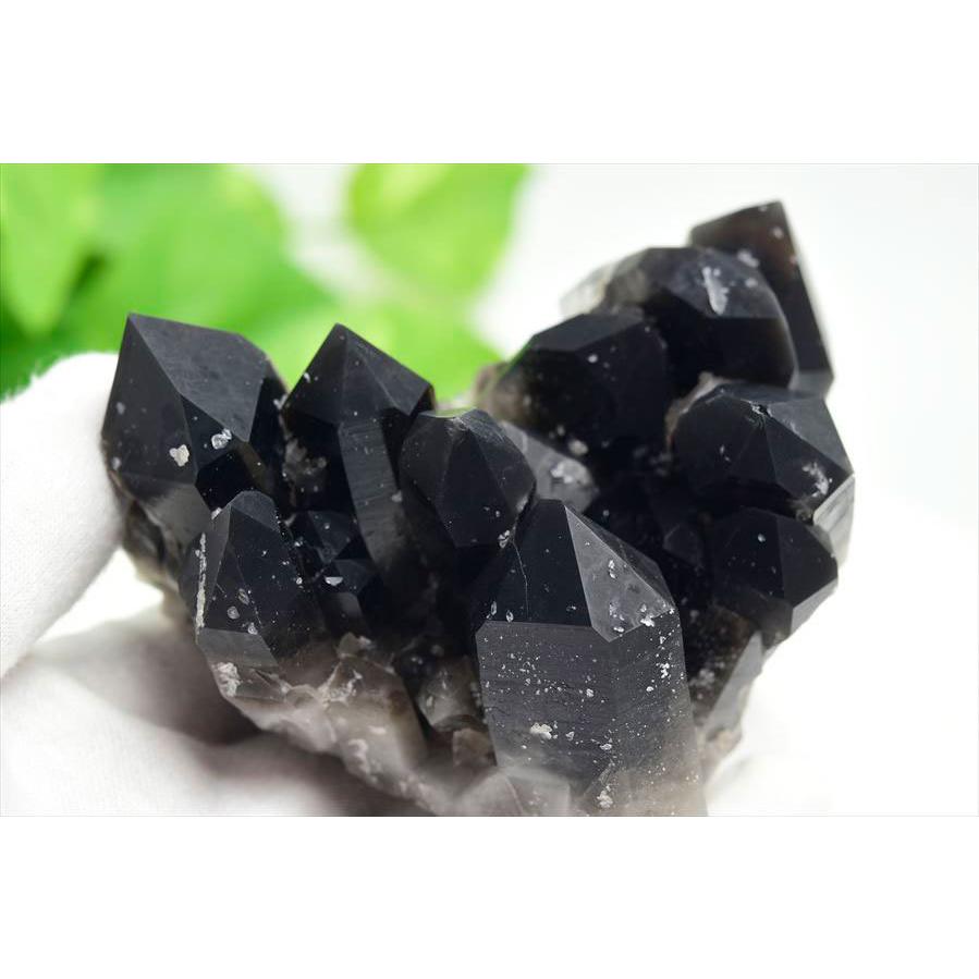 アーカンソー州産 黒水晶 スモーキークォーツ (約392g