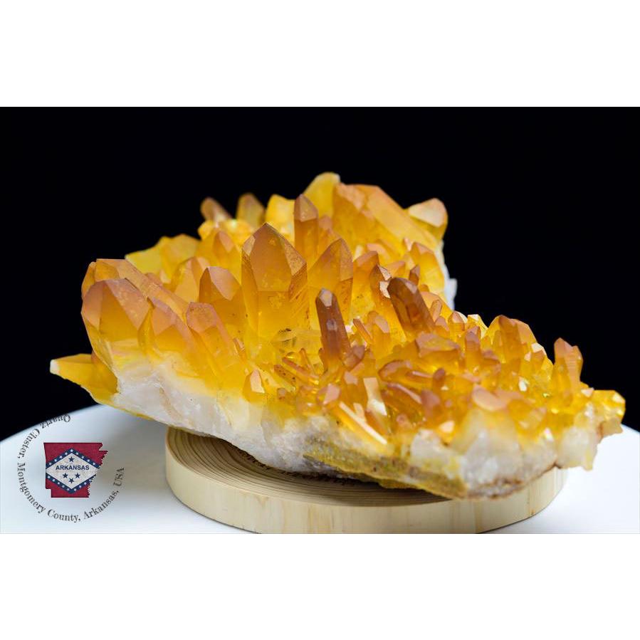 超希少！アメリカアーカーソン州ゴールデンヒーラクラスター