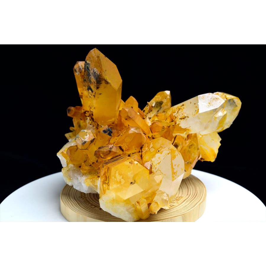 全品採掘鉱山より直輸入 アーカンソー 水晶 (約1081.5g) ゴールデン