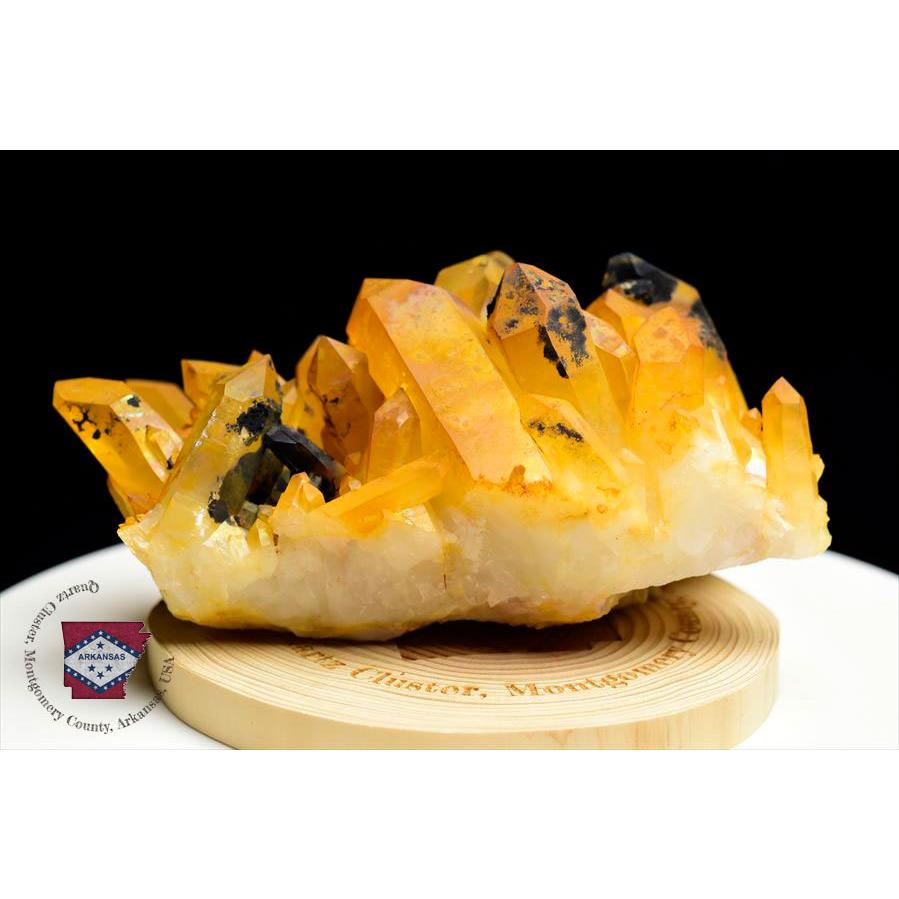 アーカンソー 水晶 ゴールデンヒーラー (約596g) 全品採掘鉱山より直