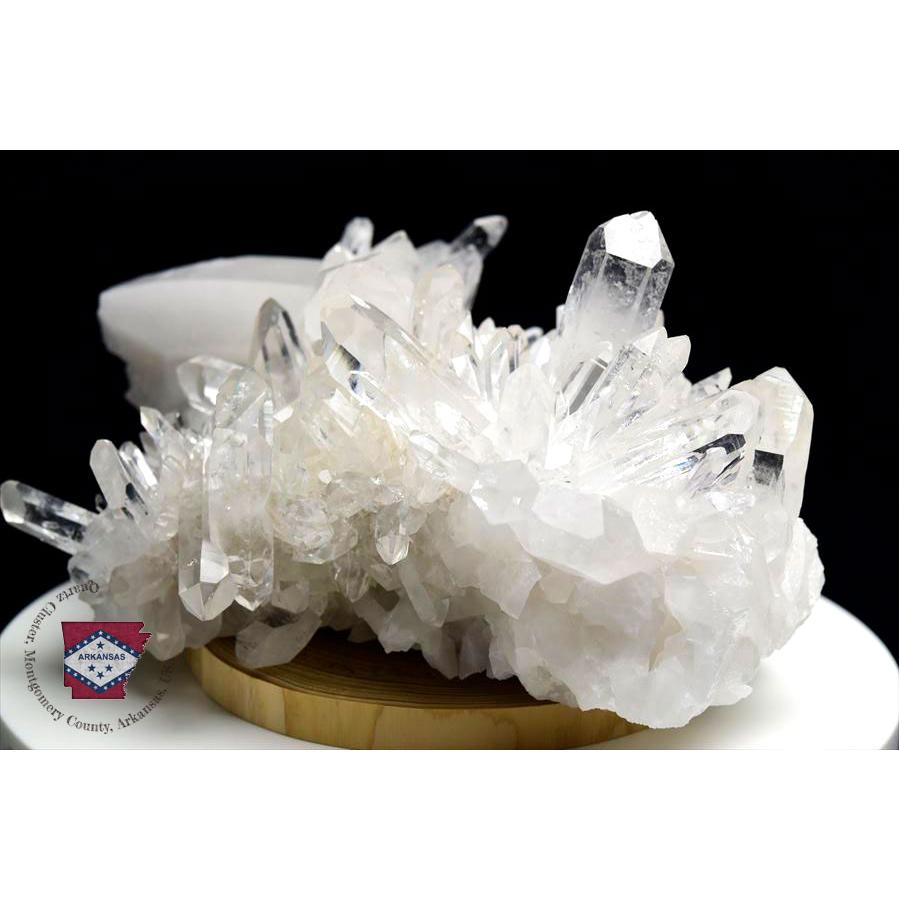 アーカンソー 水晶 クラスター (約1591g) 原石 アメリカ アーカンソー