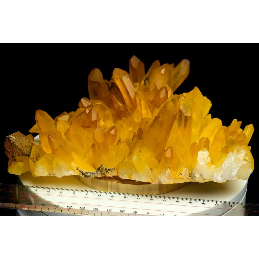 ！超希少！アメリカアーカーソン州　ゴールデンヒーラ　クラスター 超希少！アメリカアーカーソン州 ゴールデンヒーラ クラスター