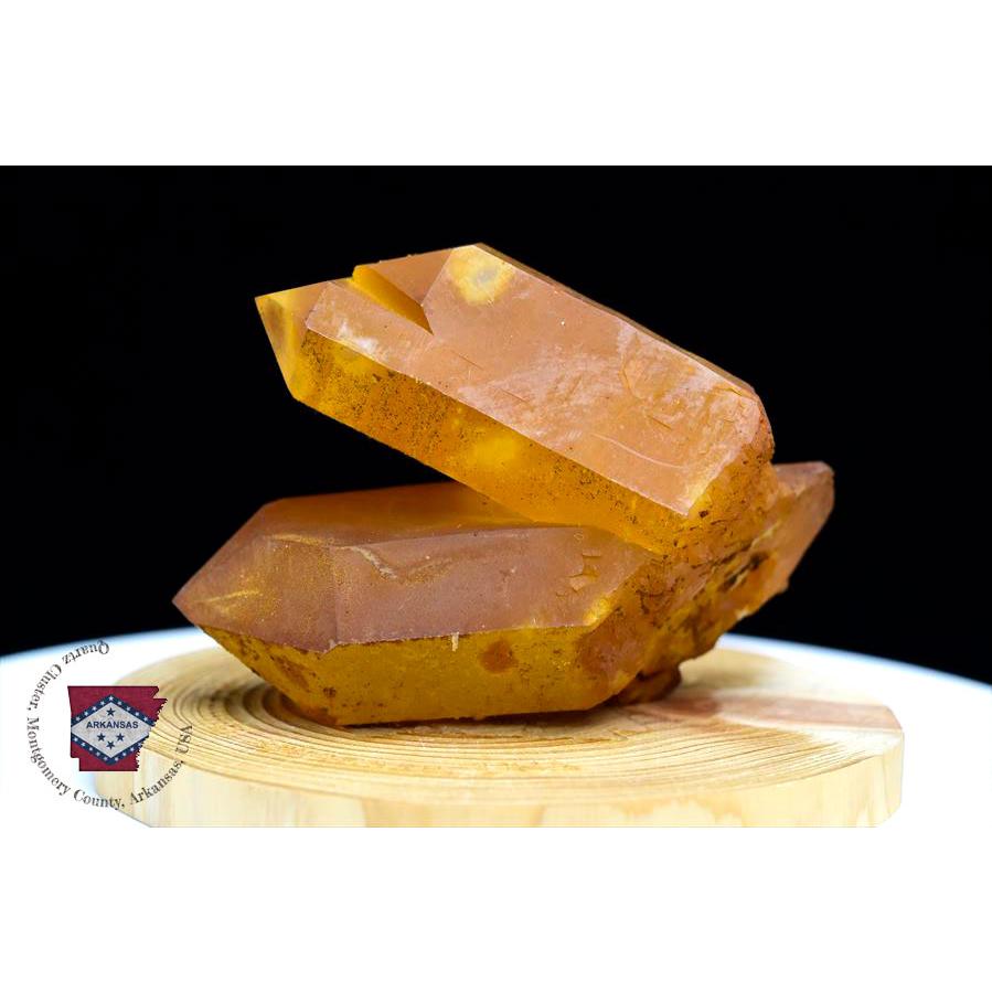 Eta様★3点まとめ★アーカンソー州産 ゴールデンヒーラー水晶クラスター アメリカ/アーカンソー州産] 高品質ゴールデンヒーラー