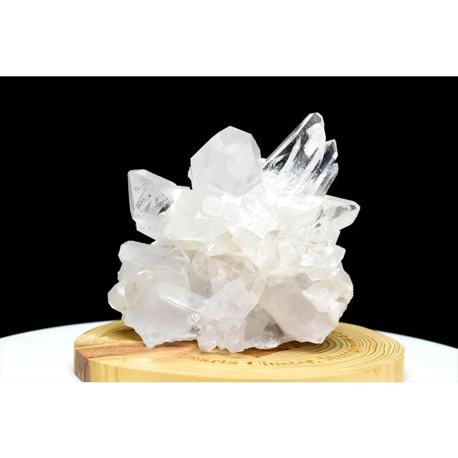 アーカンソー 水晶 クラスター (約381.5g) 原石 アメリカ アーカンソー