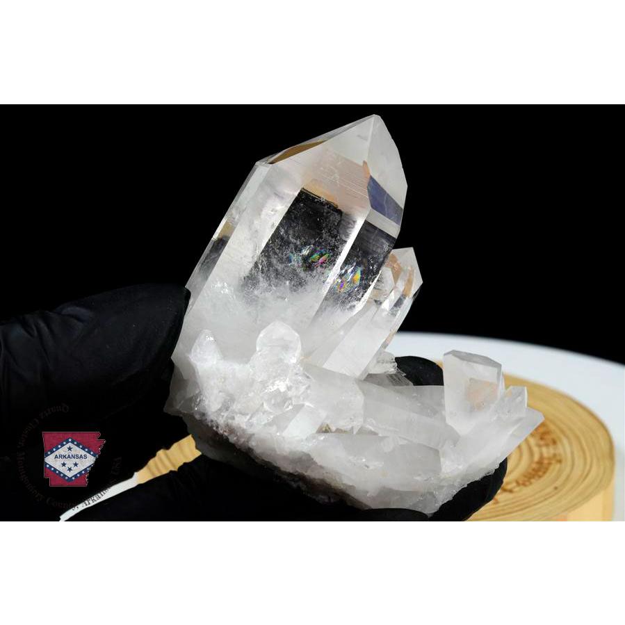 アーカンソー産　クォーツ　クラスター　原石 アーカンソー 水晶 クラスター (約122.9g) 原石 アメリカ アーカンソー