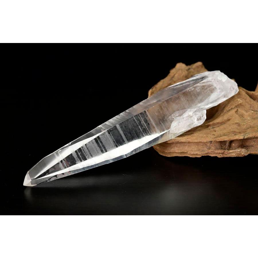 レムリアンシード クリスタル ポイント 約140.9g ブラジル バイーア州アレグレ産 水晶 単結晶 天然石 原石 シングルポイント |  | 10