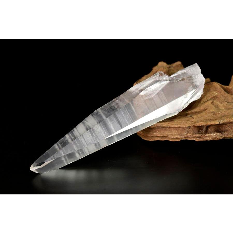 レムリアンシード クリスタル ポイント 約140.9g ブラジル バイーア州アレグレ産 水晶 単結晶 天然石 原石 シングルポイント |  | 01