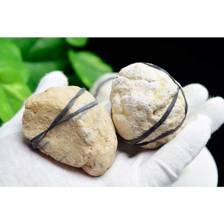 水晶 割れているジオード (大量100個セット) カルサイト