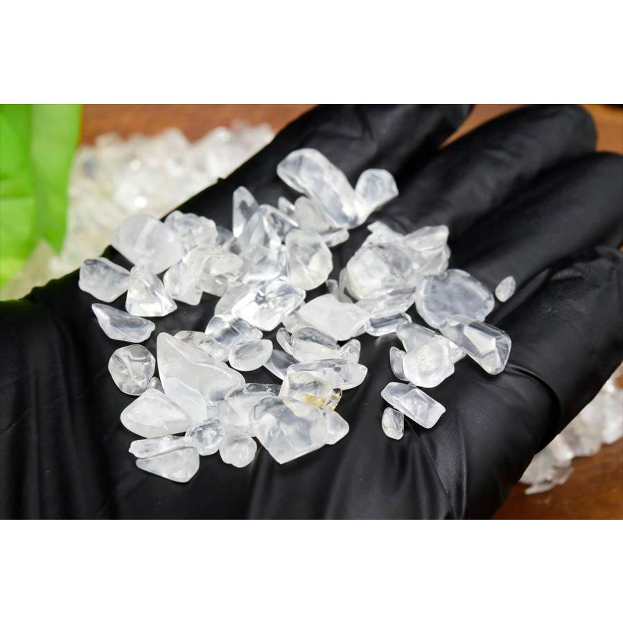ヒマラヤ水晶 さざれ  (約500g) インド ヒマラヤ山脈産 水晶 天然石 原石  チップス さざれ石 ヒマラヤ 浄化 浄化用 |  | 03