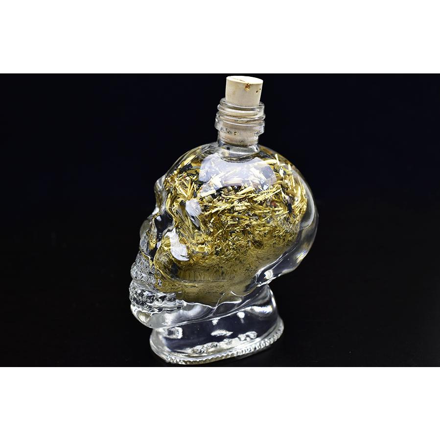 ゴールド ルチル スカル【ゴールド ルチル クォーツ】 From Brazil ゴールド ルチル スカル【ゴールド ルチル クォーツ】 From Brazil