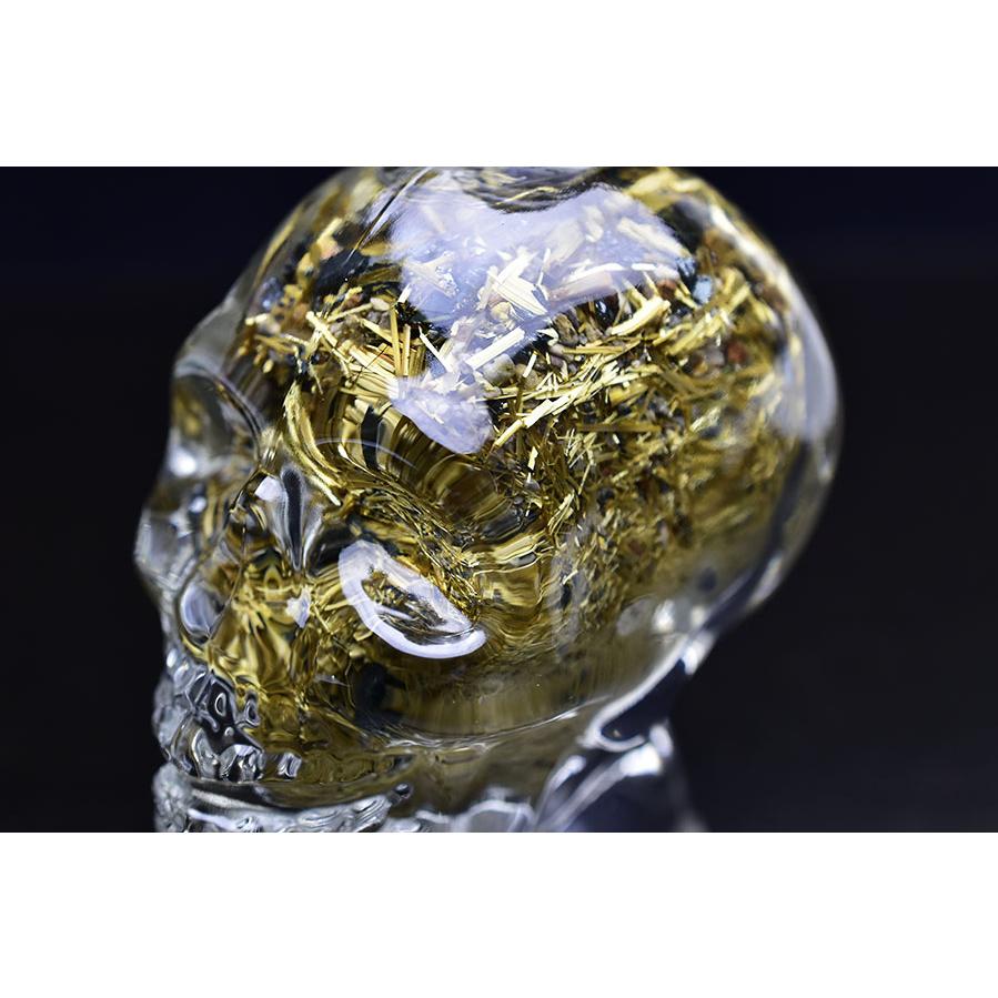 ゴールド ルチル スカル【ゴールド ルチル クォーツ】 From Brazil ゴールド ルチル スカル【ゴールド ルチル クォーツ】 From Brazil