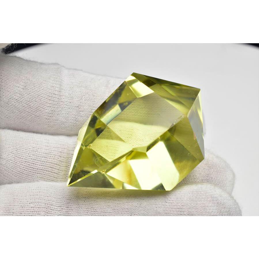 シトリン ダブルポイント 両剣黄水晶 ブラジル産 非加熱 天然 11月