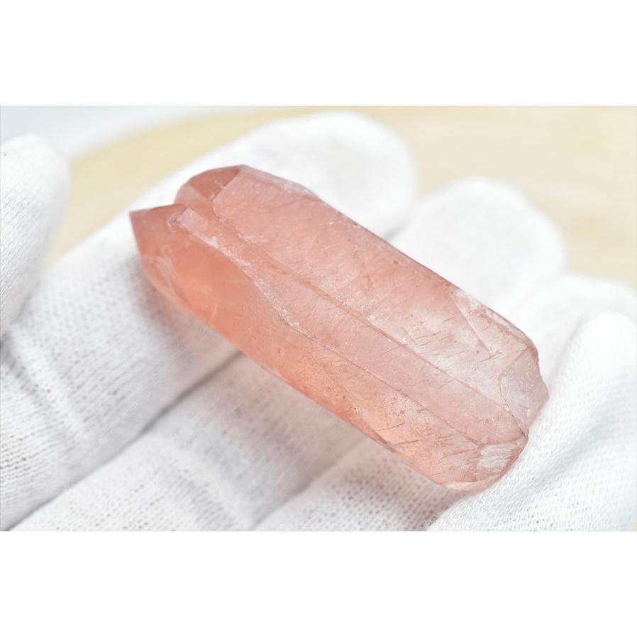 天然石レムリアンシード水晶初期ナチュラルポイント原石ピンクレムリアン