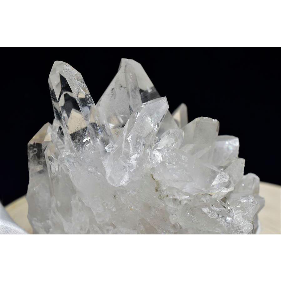 水晶 クラスター 原石 (約768g) ブラジル ミナスジェライス州 カブラル