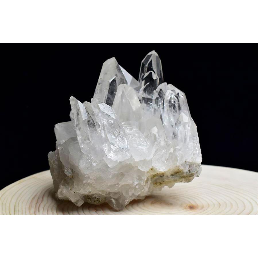 水晶 クラスター 原石 (約768g) ブラジル ミナスジェライス州 カブラル