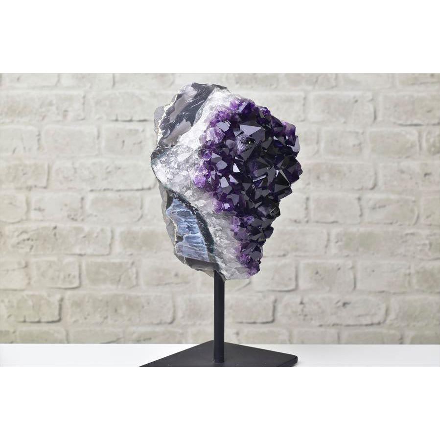 原石⁂ウルグアイ産【紫水晶/アメジスト】クラスター/群晶[63-02