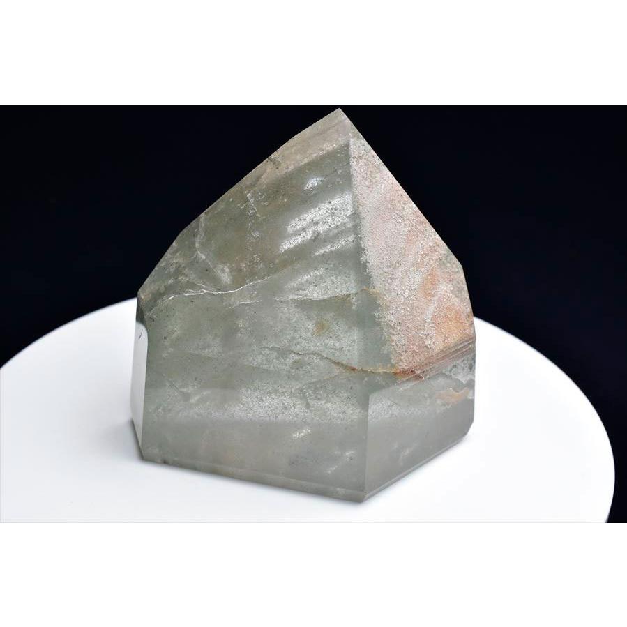 AAAA グリーンファントム ポイント 六角柱 ブラジル産 幻影水晶 タワー  