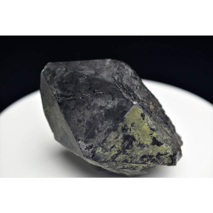 黒水晶 モリオン (約524g) クラスター 原石 中国 山東省産 単結晶