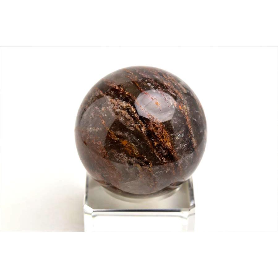 千層ガーデン水晶スフィア A レア☆】虹入り☆千層ガーデンクォーツスフィア（丸玉）☆44mm！☆瀧川