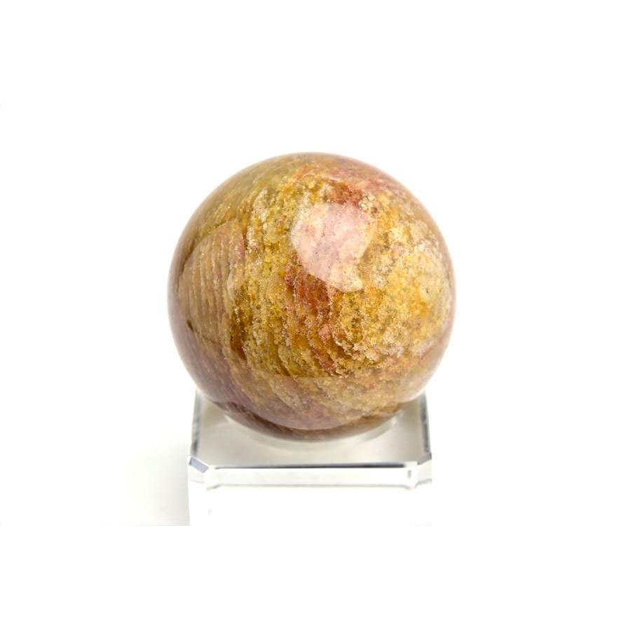 ガーデンクォーツ 丸玉 (約40.3mm珠) スフィア 庭園水晶 ブラジル産 千