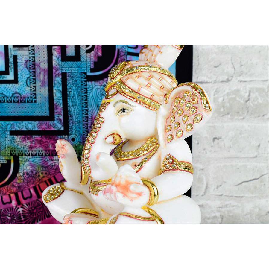 第一ネット 豪華絢爛 約9 68kg 置物 ガネーシャ 大理石 エクストラホワイト 置物 ガネーシャ フルオーダー品 特級品 守り神 魔除け 商売繁盛 彫刻置物 ホワイト マーブル 大理石 天然石 最高級エクストラホワイト大理石 インテリア雑貨 Www Solidarite Numerique Fr