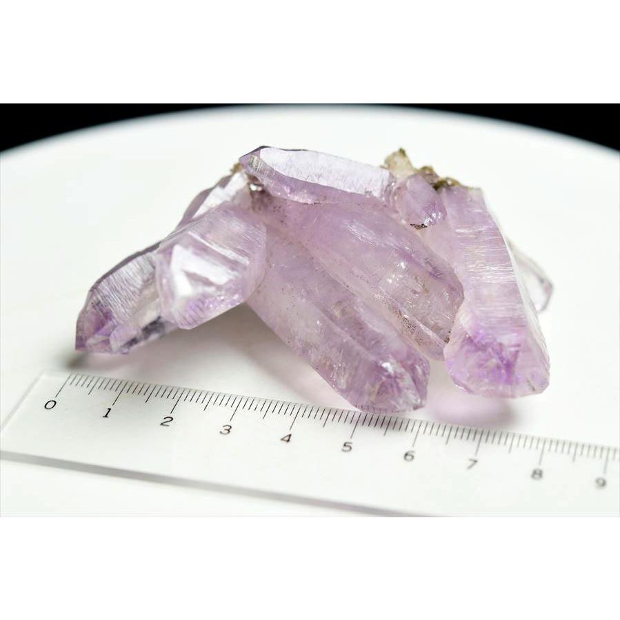 アメジスト 単結晶 ポイント (約91.6g) 迫力の大きめサイズ クラスター 