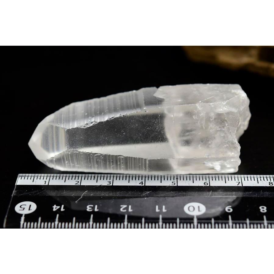 EXグレード レムリアンシード (約76.8g) クリスタル ポイント ブラジル