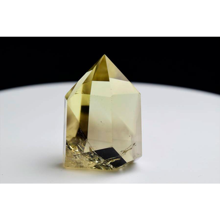 シトリン ポイント 六角柱 ブラジル産 非加熱 天然 11月誕生石 黄水晶