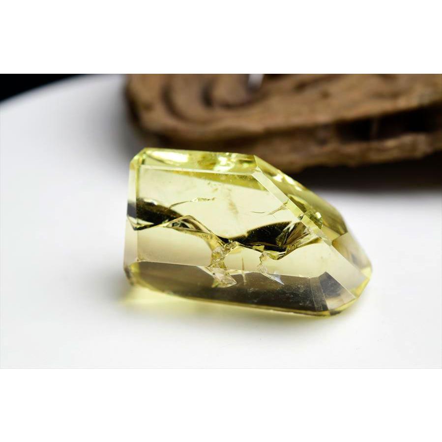 虹入り シトリン 不定形タンブル 黄水晶 ブラジル産 レインボー