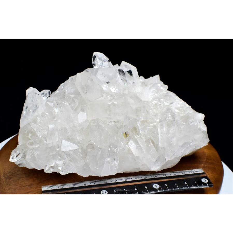 プレミアムグレード 水晶 クラスター (約2074g) 原石 ブラジル
