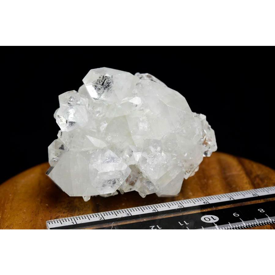 アポフィライト クラスター (約120.4g) 原石 インド プーナ産 プネー産