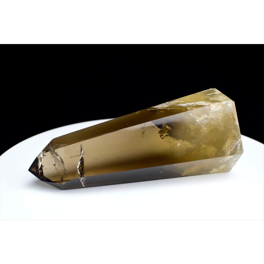天然非加熱 エクストラグレード シトリン ポリッシュ ポイント 約363.5