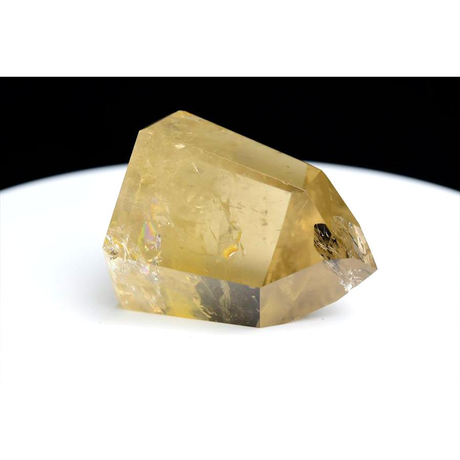 天然非加熱 エクストラグレード シトリン ポリッシュ ポイント 約190.5