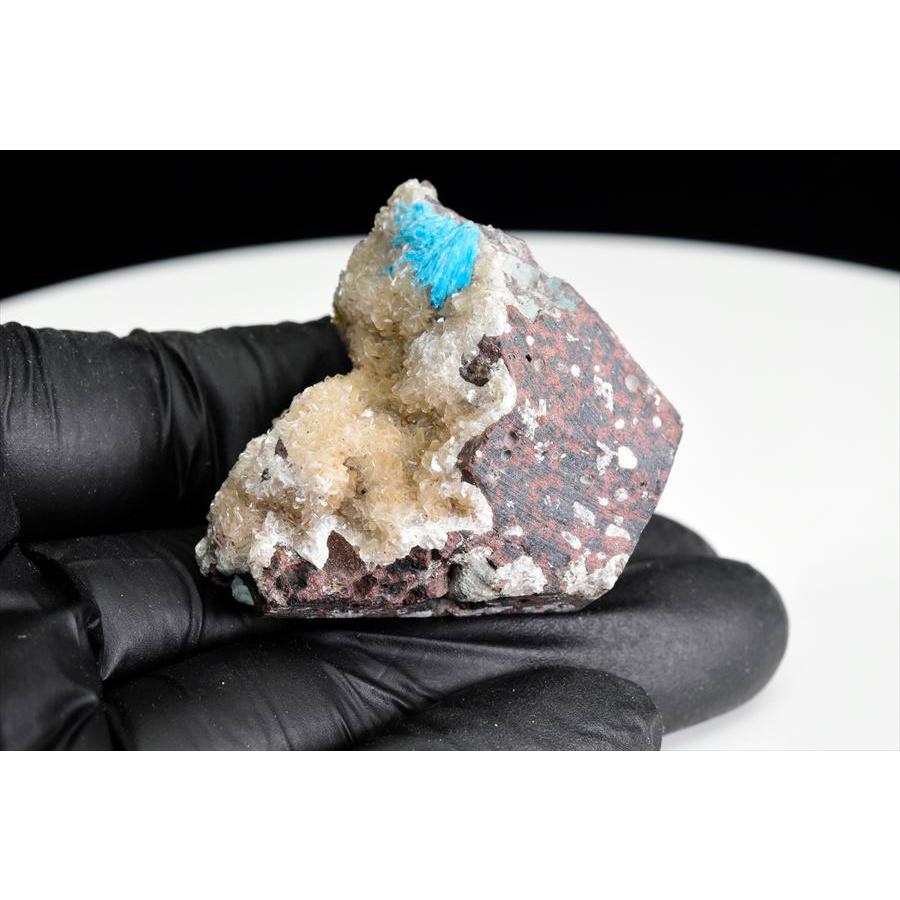 カバンサイト カバンシ石 結晶 原石 母岩付き (約50.5g) インド プーナ