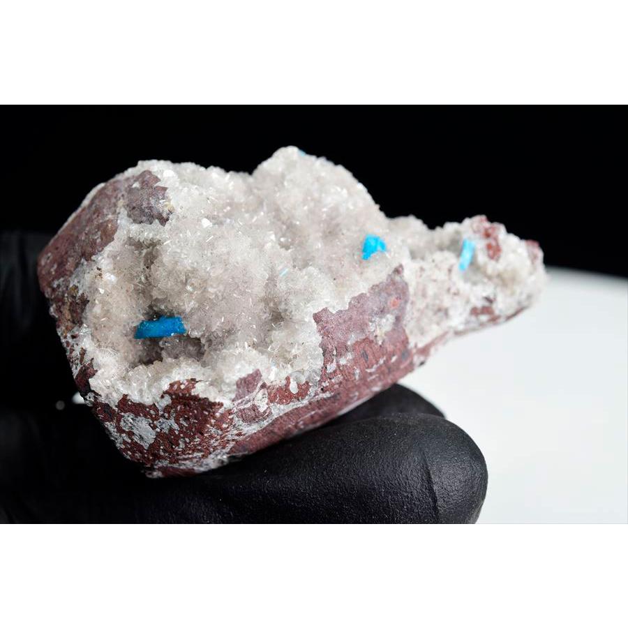 カバンサイト カバンシ石 結晶 原石 母岩付き (約64.5g) インド プーナ