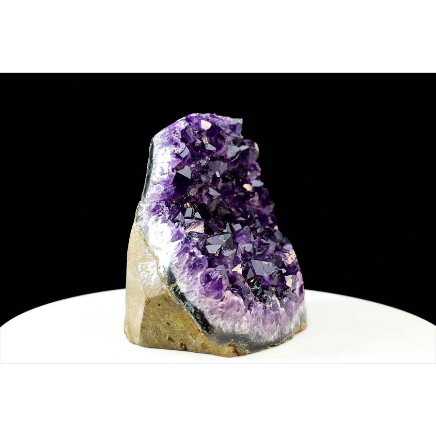 アメジスト クラスター カットベース (約701.5g) 原石 ウルグアイ