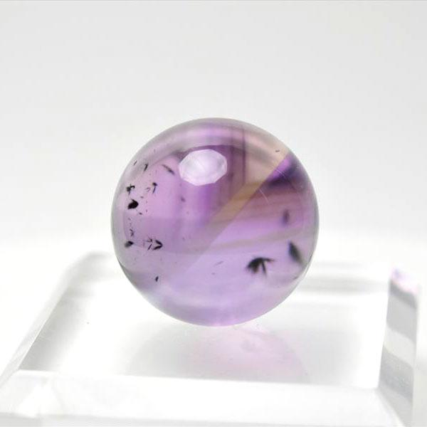 ☆天然石☆ロマネサイトインアメジスト スフィア　ファントム　丸玉 ロマネサイトインアメジスト ファントム 丸玉 (約26.5mm珠) ブラジル産