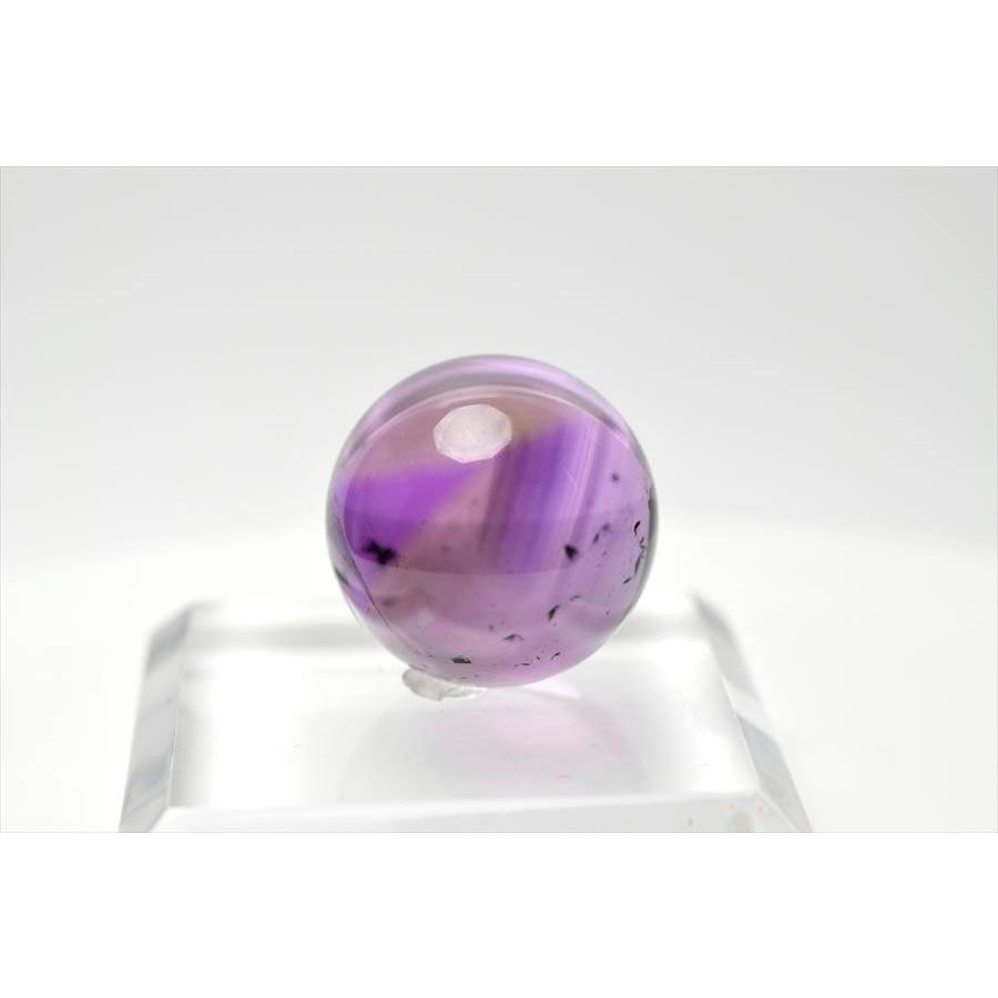 ロマネサイトインアメジスト ファントム 丸玉 (約26.5mm珠) ブラジル産