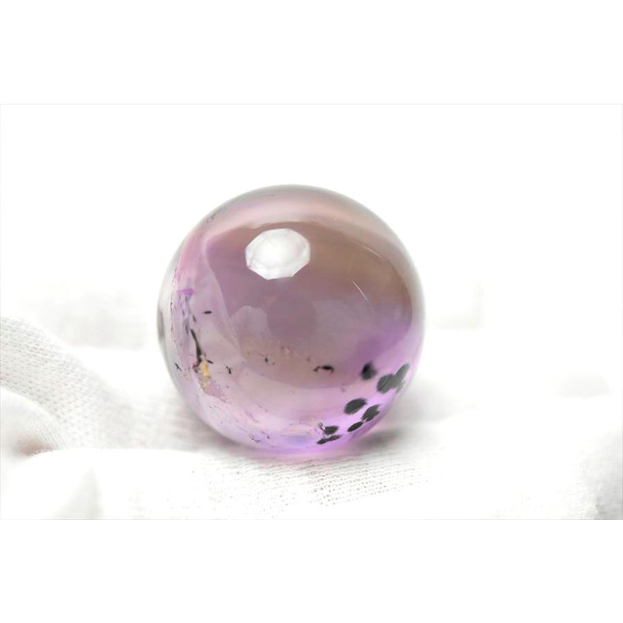 ロマネサイトインアメジスト ファントム 丸玉 (約30mm珠) ブラジル産